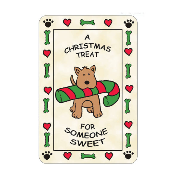 Dog Gifts - Edible Cards for Dogs, - Lucky Pet